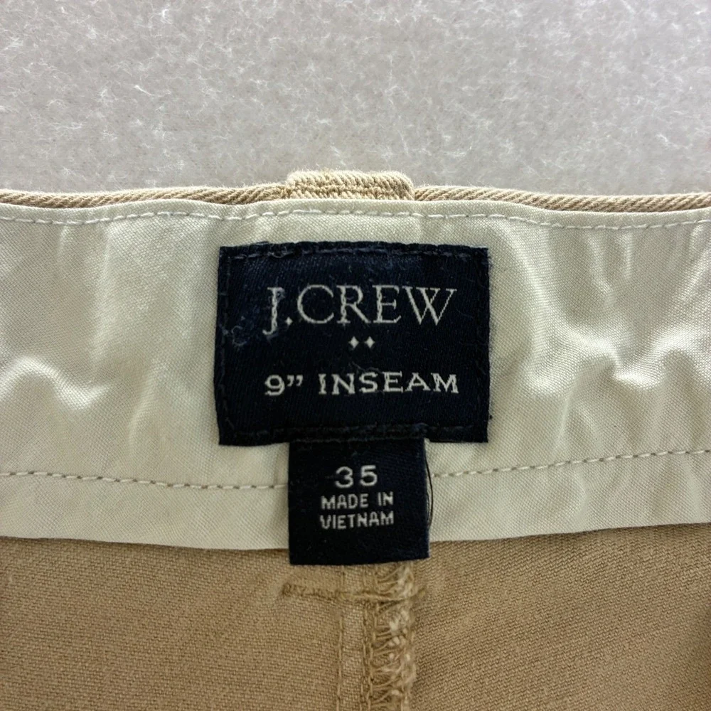 J. Crew Shorts Mens 35 Tan Chino 9